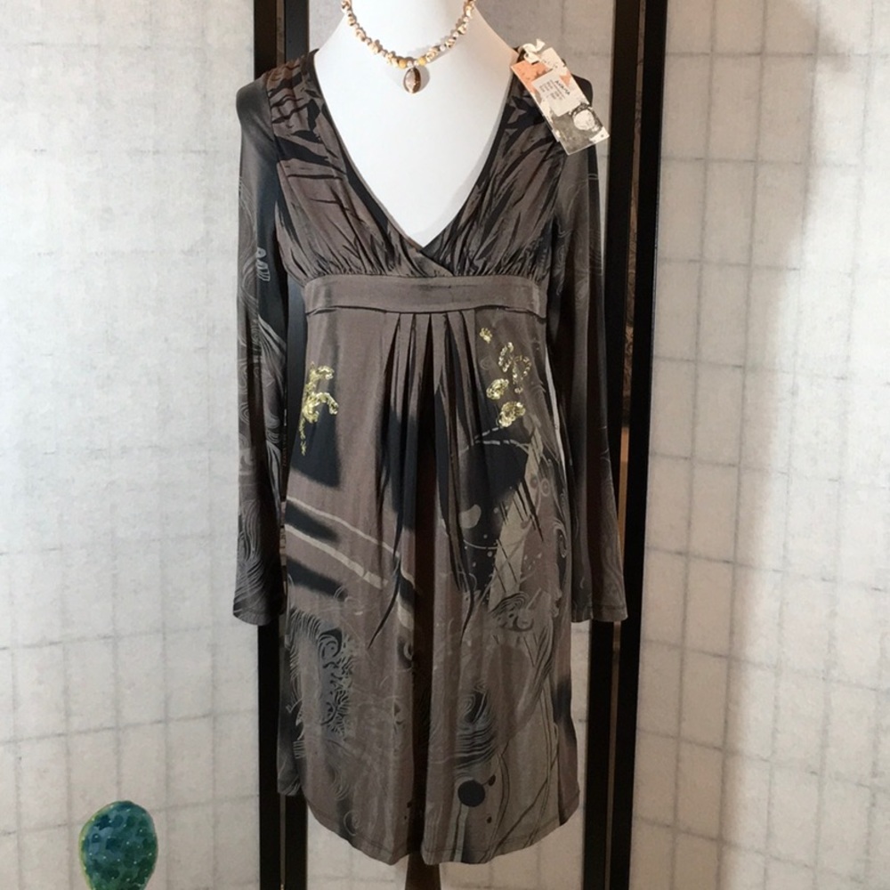 Anama soft empire waist dress NWT